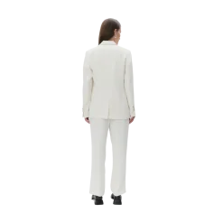 Discount Day Birger et Mikkelsen Hector Classic Gabardine Blazer - Ivory Shade