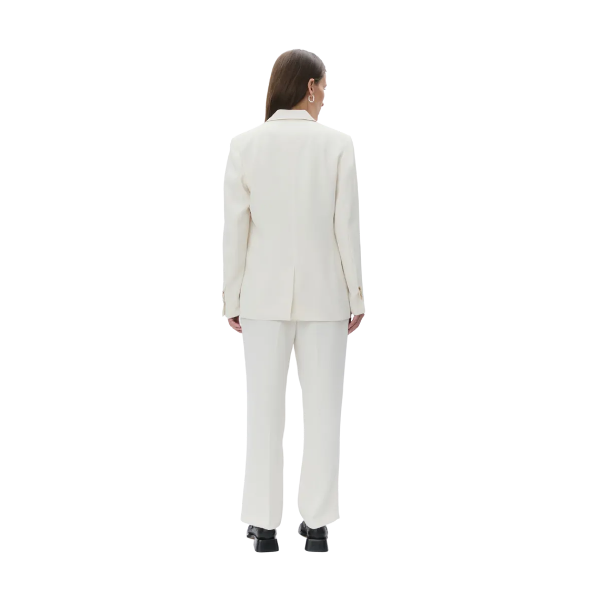 Discount Day Birger et Mikkelsen Hector Classic Gabardine Blazer - Ivory Shade