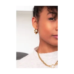 New My Jewellery Iconic twisted pattern earrings - Gold
