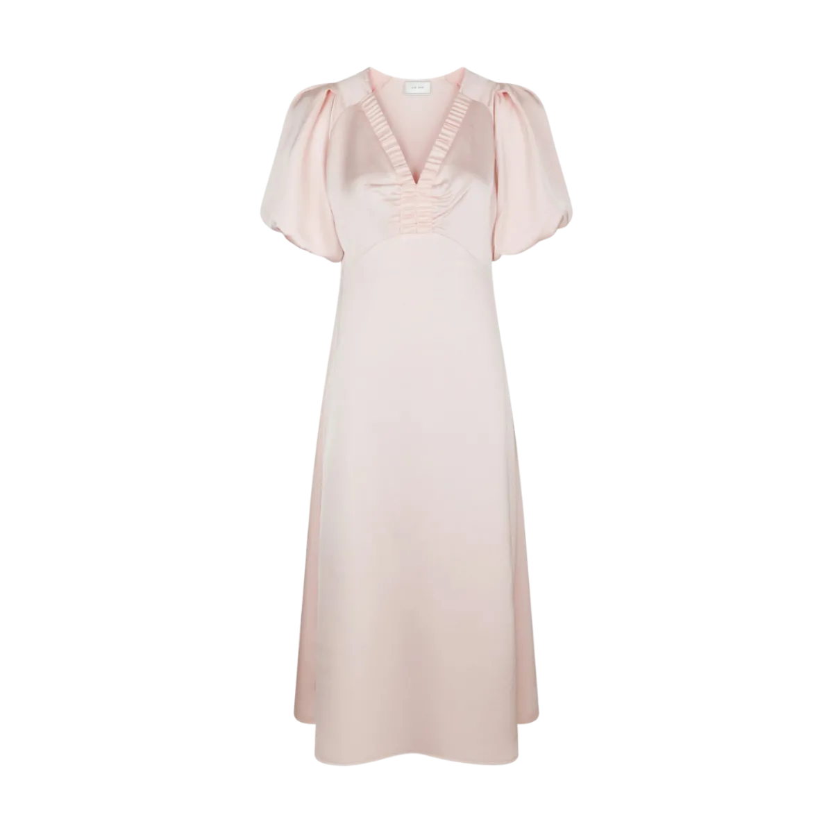 New Neo Noir Illana Heavy Sateen Dress - Light Pink