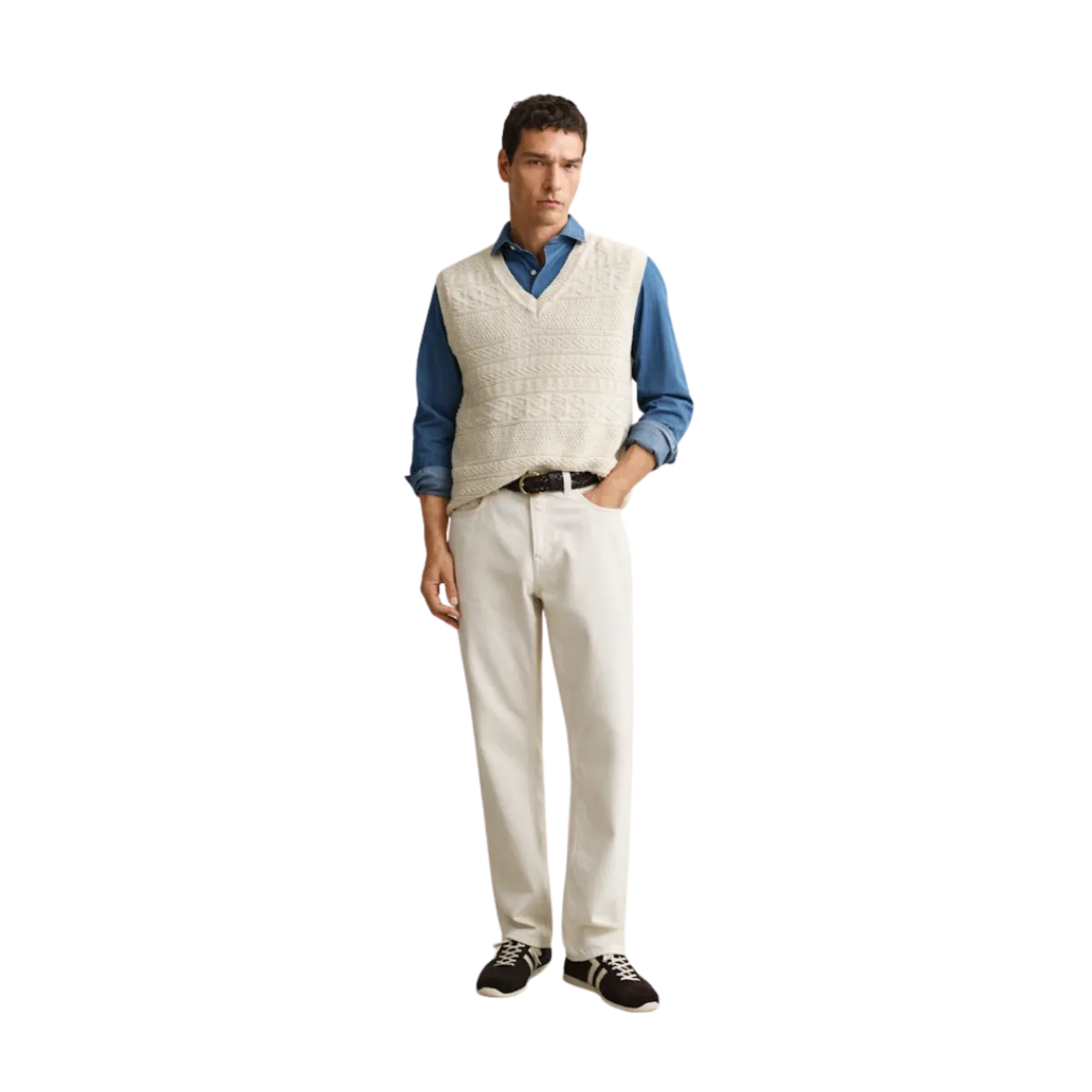 Sale Gant Indigo Twi hirt - 980 ei ight Bue