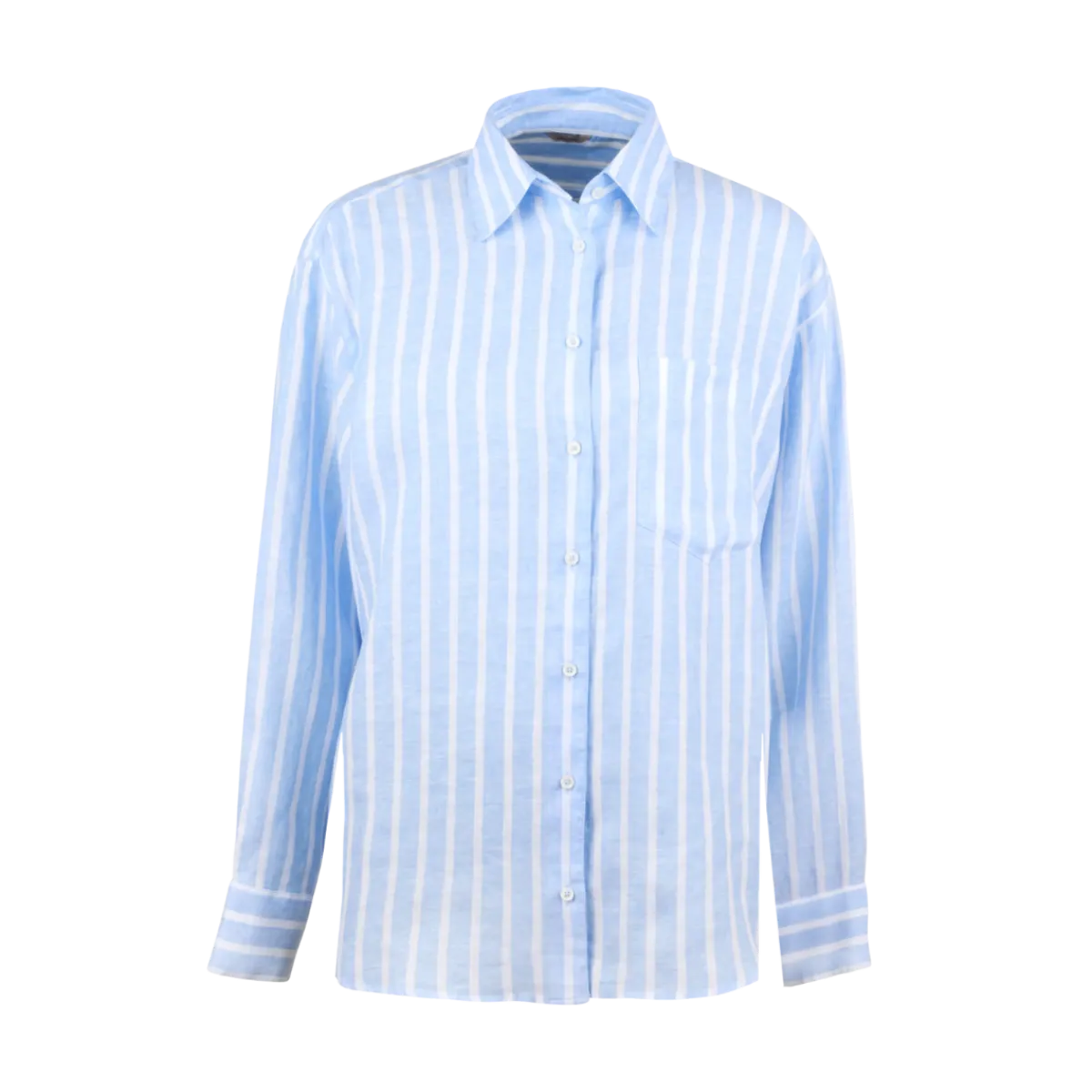 Outlet Stenströms Jackie Shirt - Blue Stripe