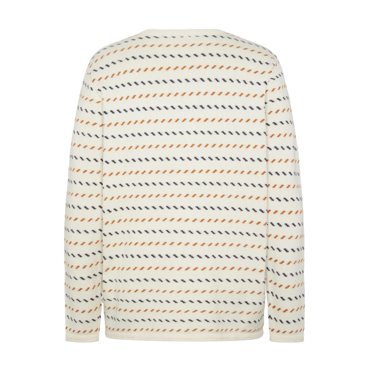 Online Knowledge Cotton Apparel Jacquard Knit - Egret