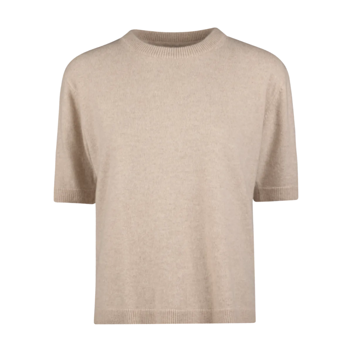 Best Stenströms Janet Short Sleeve Knit - Beige
