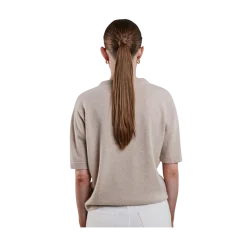 Best Stenströms Janet Short Sleeve Knit - Beige