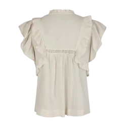 Online Neo Noir Jayla S Voile Top - Ivory