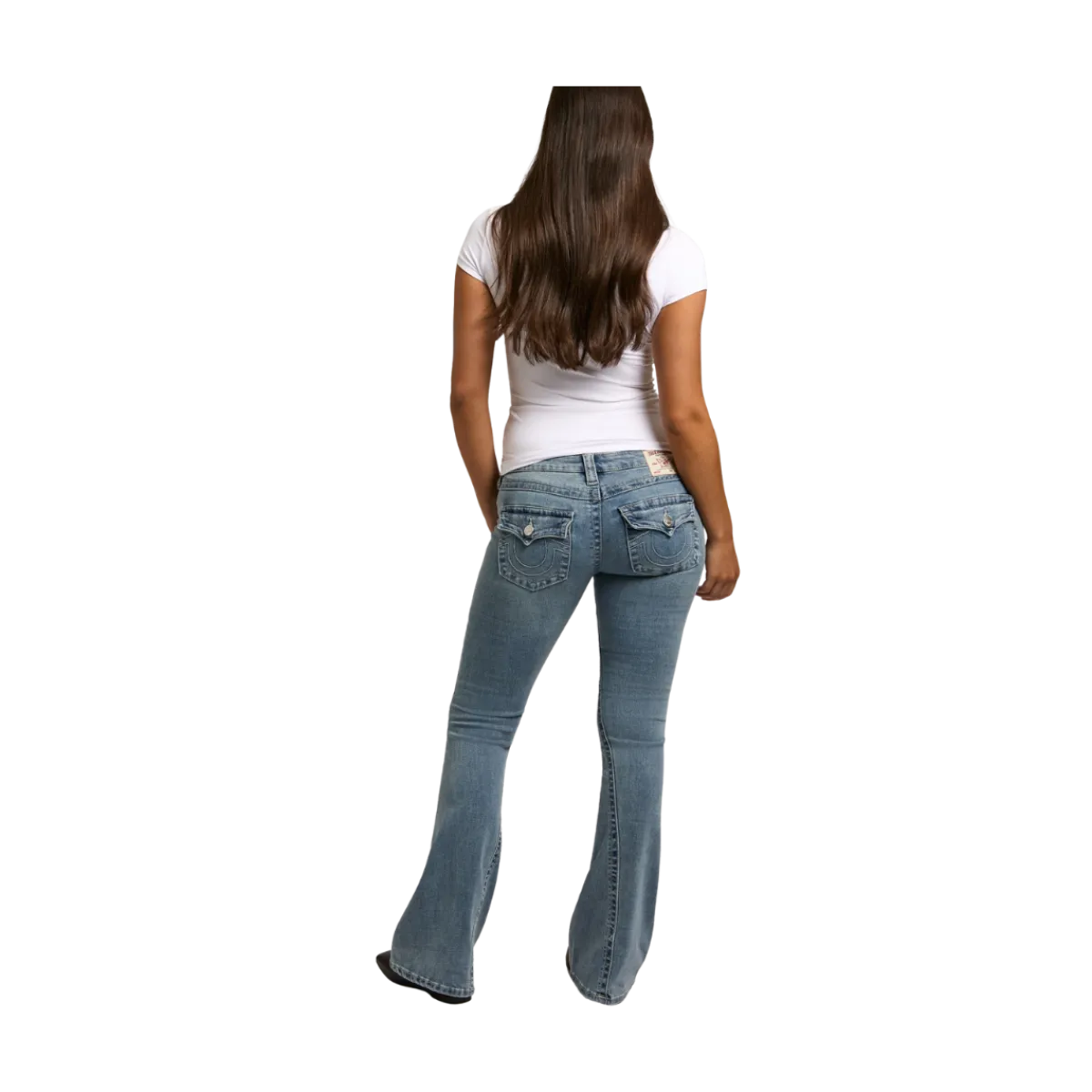 Online True Religion Joey Low Rise Flare - Peak Spot