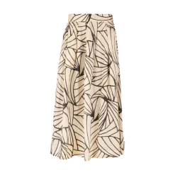 Best Stenströms Kathryn Skirt - Light Beige Pattern