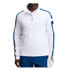 Sale J.Lindeberg Keaton Quarter Zip id ayer - White