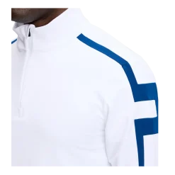 Sale J.Lindeberg Keaton Quarter Zip id ayer - White