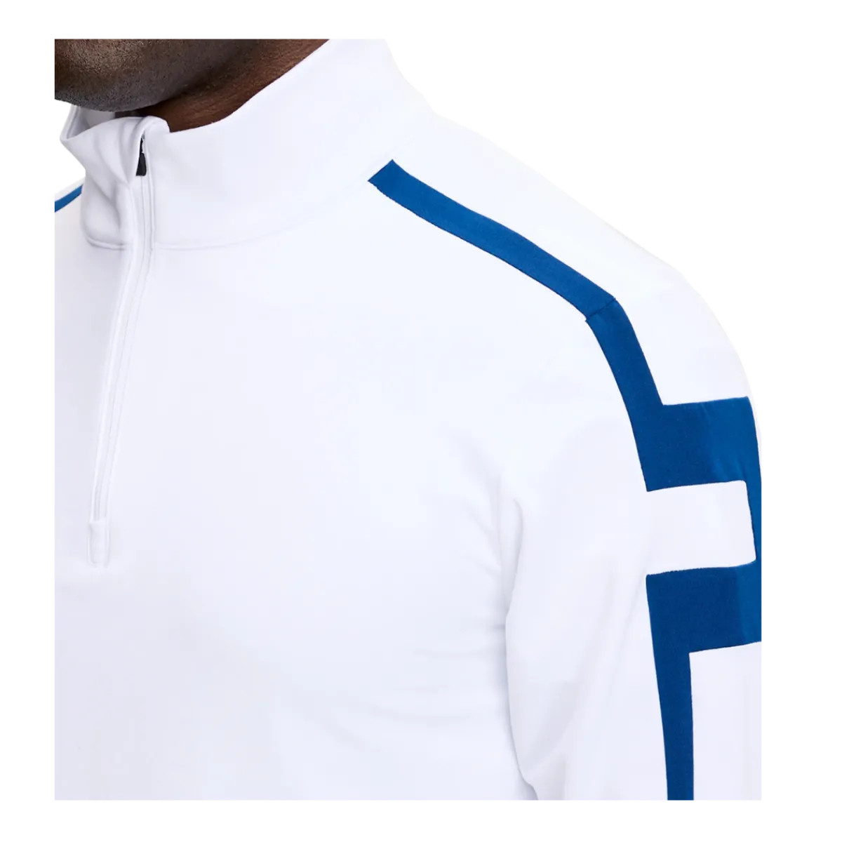 Sale J.Lindeberg Keaton Quarter Zip id ayer - White