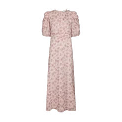 Online Neo Noir Kikka Chiffon Flower Dress - Rose