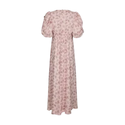 Online Neo Noir Kikka Chiffon Flower Dress - Rose