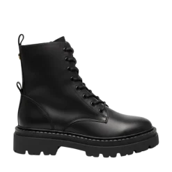 Online Steve Madden Klimb-Fl - Black leather