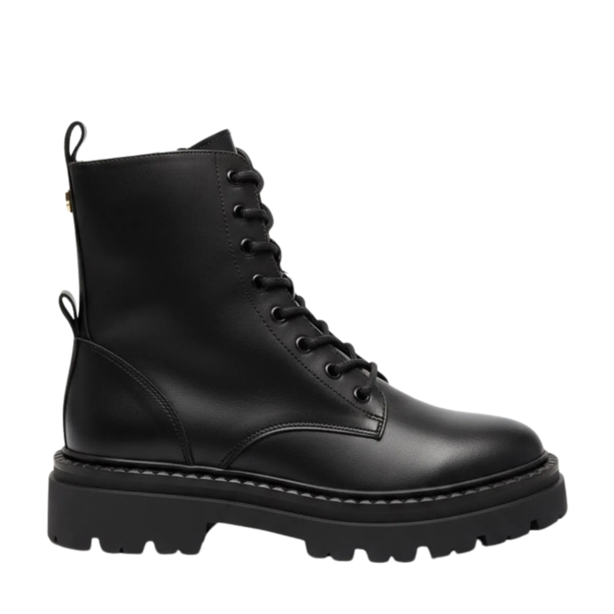 Online Steve Madden Klimb-Fl - Black leather
