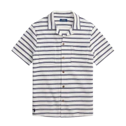 Discount Polo Ralph Lauren Knit port hirt - Pae Crea/Newport Navy