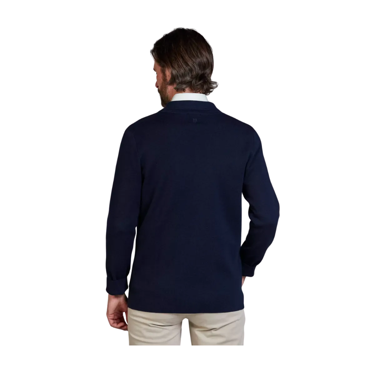 Online Hansen & Jacob Knitted Cub Cardigan - Navy