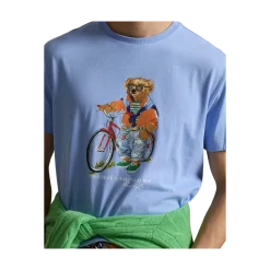 Discount Polo Ralph Lauren Knit T-hirt - Autin Blue ummer Bear