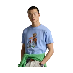 Discount Polo Ralph Lauren Knit T-hirt - Autin Blue ummer Bear