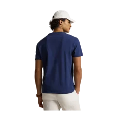 Discount Polo Ralph Lauren Knit T-hirt - Dark Cobat