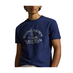 Discount Polo Ralph Lauren Knit T-hirt - Dark Cobat