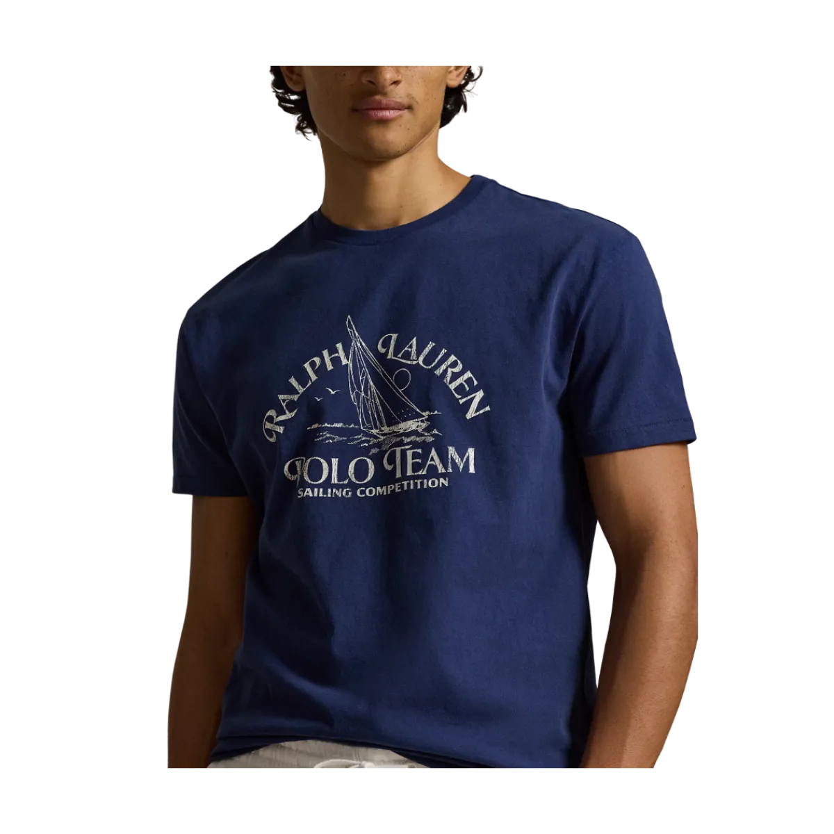 Discount Polo Ralph Lauren Knit T-hirt - Dark Cobat