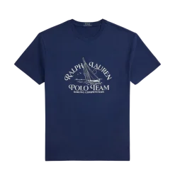 Discount Polo Ralph Lauren Knit T-hirt - Dark Cobat