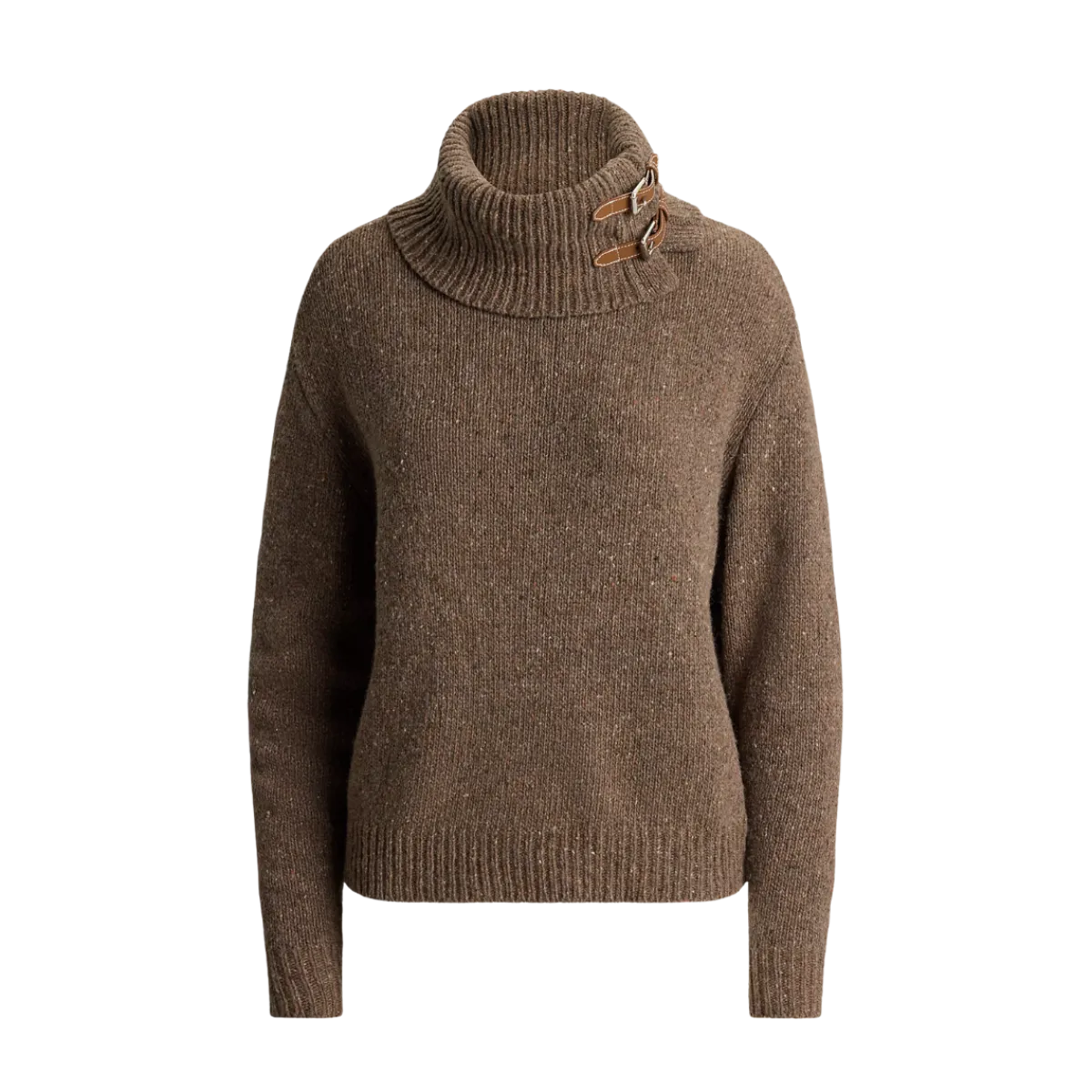 Lauren akiat Puover - Taupe Brown Heather Donega