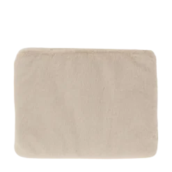Clearance My Jewellery Laptop Sleeve Fur Beige - Beige