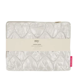 Hot My Jewellery Laptop Sleeve Heart - Silver