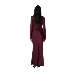 Sale Fabienne Chapot Laurent Skirt - Deep Burgundy