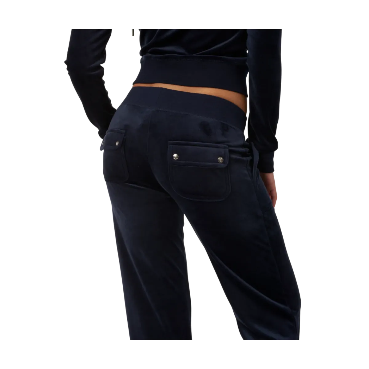 Sale Juicy Couture Layla Low Rie Pocket Pant - Night ky