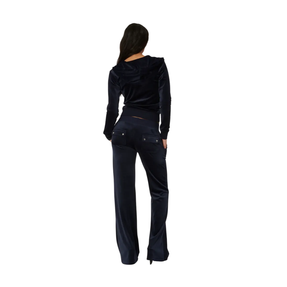 Sale Juicy Couture Layla Low Rie Pocket Pant - Night ky
