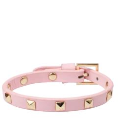 Discount DARK Department Leather Stud Bracelet Mini - Cotton Candy