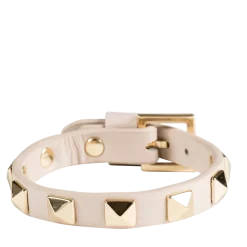 Best DARK Department Leather Stud Bracelet - Sand