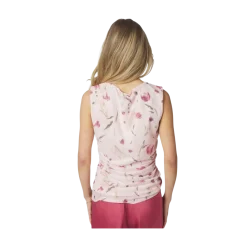 Outlet Neo Noir Liblana Artist Mesh Top - Light pink