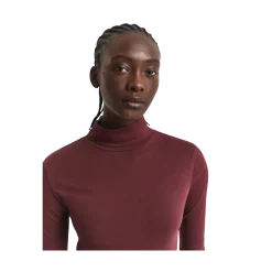 Online Gant Light Cotton LS Turtleneck - Plu Wine