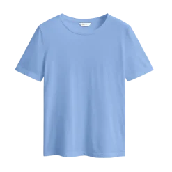 Outlet Gant ight Cotton T-hirt - Hydrangea Bue