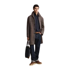New Gant ight acker Haf Zip - Evening Bue
