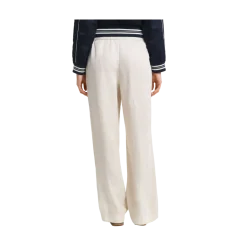 Sale Gant Linen Blend Pull On Pants - Putty
