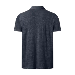 Outlet Knowledge Cotton Apparel Linen polo - Total Eclipe