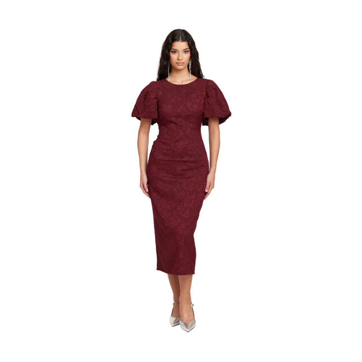 Online Dry Lake Liz Long Dre - Burgundy