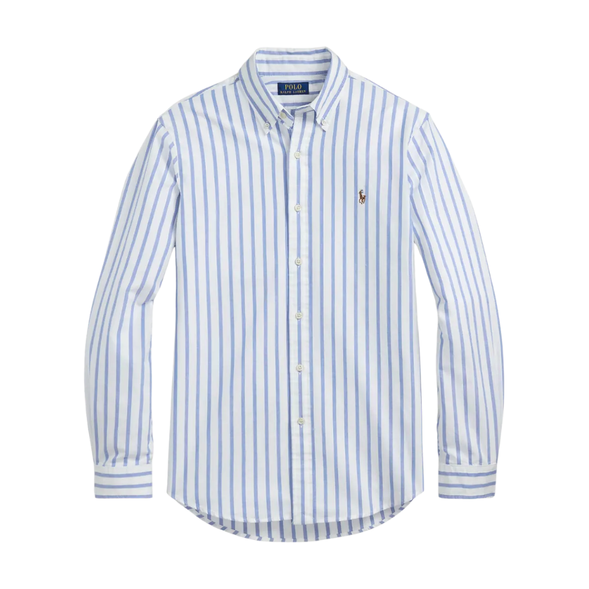 Hot Polo Ralph Lauren ong eeve port hirt - Bue/White