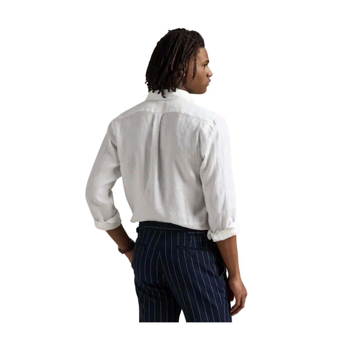 Hot Polo Ralph Lauren ong Seeve Sport Shirt - Ceramic White