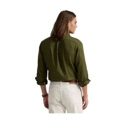 Polo Ralph Lauren Long leeve port hirt - New Olive