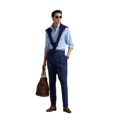 Best Polo Ralph Lauren ong eeve port hirt - Office Bue