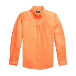 Discount Polo Ralph Lauren Long leeve port hirt - Poppy
