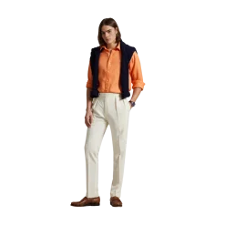 Best Polo Ralph Lauren Long leeve port hirt - Poppy