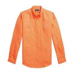 Best Polo Ralph Lauren Long leeve port hirt - Poppy