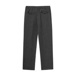 Discount Knowledge Cotton Apparel Looe linen pant - Black Jet